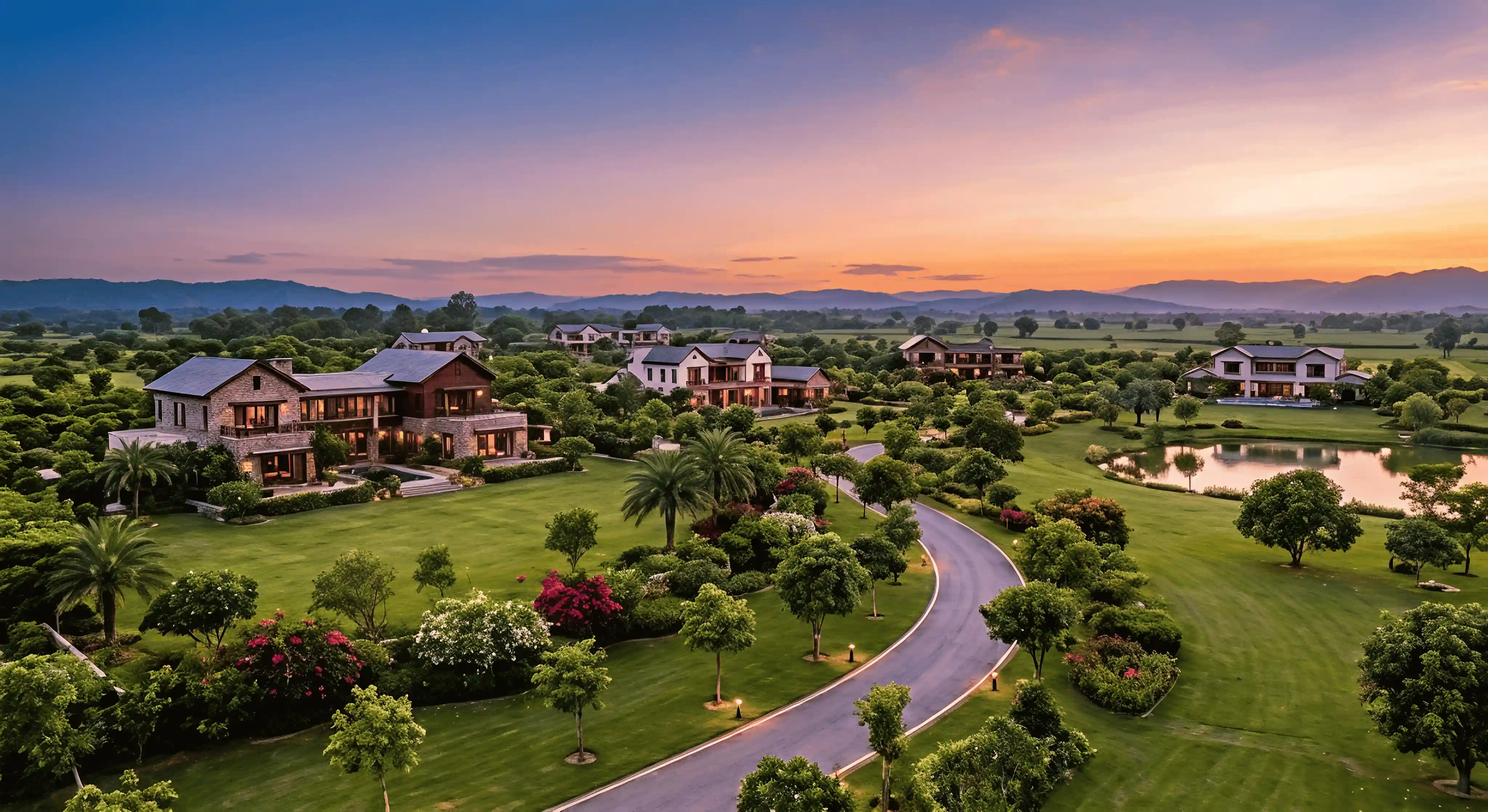 Safre Farms Aerial View